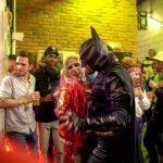 Photo d'une soirée déguisée sur le thème super heros